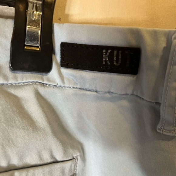 Kut from the Kloth Light Blue Crop Trouser Pant Women Plus Size 20W SP274GA1 - Picture 7 of 11